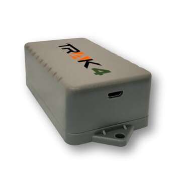 Trak-4 GPS Tracker for Vehicles, Assets, Equipment. Long Battery Life, Waterproof, Global Tracking. Low-Cost Subscription Required.