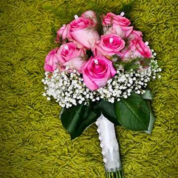 Corsage Boutonniere Pins Teardrop Pearl Head Pins Wedding Bouquet White Straight Head for DIY Crafts Jewelry Making Sewing Wedding Flower Decorations(100 Pieces with 1 Box)