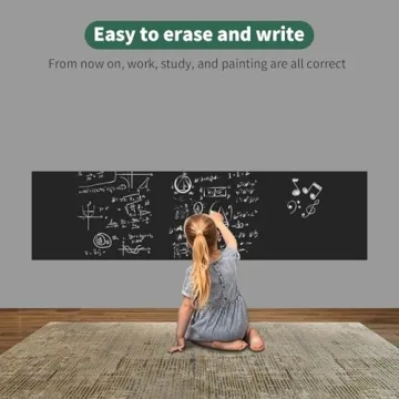 Chalkboard Wallpaper Stick and Peel Customizable for Fun Spaces
