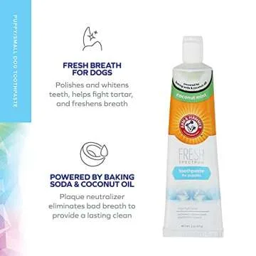 Arm & Hammer Dog Toothpaste for Puppies – Gentle Dental Care