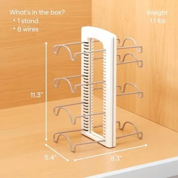 YouCopia WrapStand Kitchen Foil and Bag Organizer