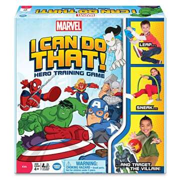 Wonder Forge Marvel I Can Do That! Game - Exciting Superhero Activity Game | Engaging Family Fun | P...