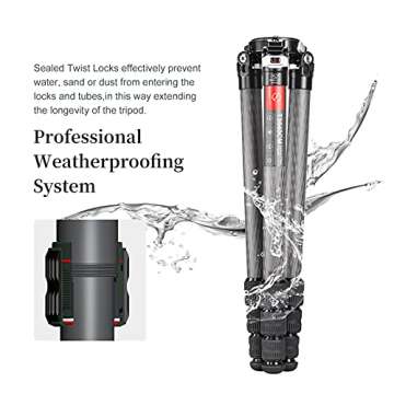 SUNWAYFOTO T3640CM Tripod for Video & Photography Gear