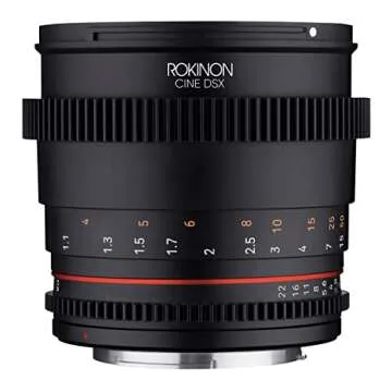 Rokinon 85mm T1.5 Cine DSX Lens for Canon