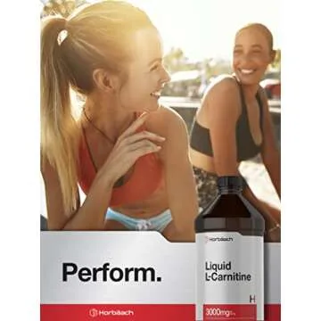 Horbäach Liquid L-Carnitine 16 oz | 3000 mg Berry Flavor