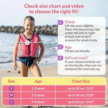 Limmys Premium Toddler Swim Vest for Safe Aquatic Fun