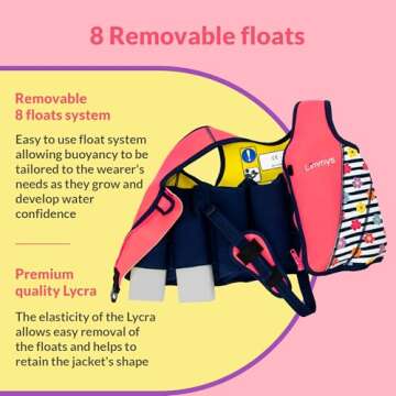 Limmys Premium Toddler Swim Vest for Safe Aquatic Fun