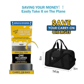 Apenze Small Gym Bag Lightweight Carry On Mini Duffel Bag