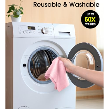 KitchLife Microfiber Towels - Eco-Friendly Cleaning Rolls