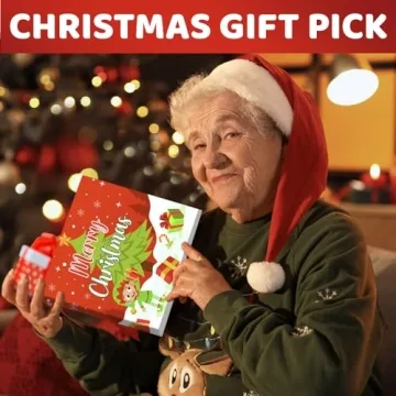 HAPPYPOP Christmas Stocking Socks for Women Gifts