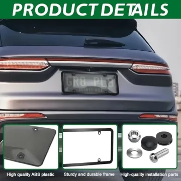 Durable License Plate Covers for Maximum Protection