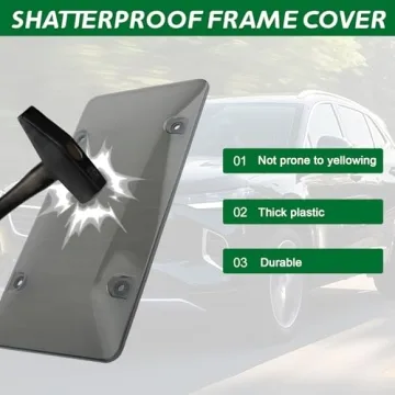 Durable License Plate Covers for Maximum Protection