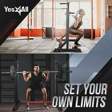 Yes4All Adjustable Barbell Multi-Function Squat Rack