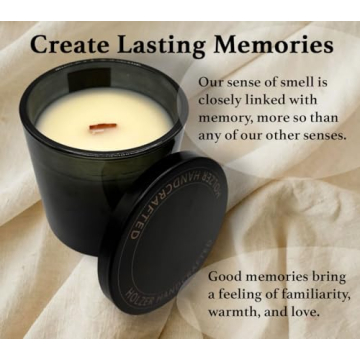 Custom Luxury Candles Personalized Gifts Wood Wick