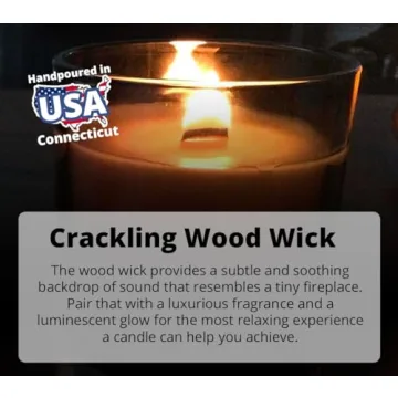 Custom Luxury Candles Personalized Gifts Wood Wick