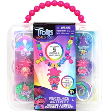 Tara Toys Trolls Necklace Activity Set for Kids