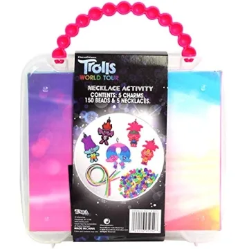 Tara Toys Trolls Necklace Activity Set for Kids