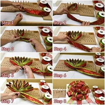 Pro Bow The Hand Bow Maker - Custom Make Ribbon Bows, DIY Wedding Bows and Wreaths, Easy Bow Maker f...