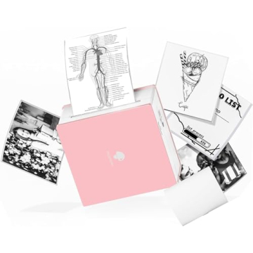 Phomemo M02 Label Maker - Pocket Printer Mini Sticker Printer Bluetooth Inkless Thermal Photo Printe...