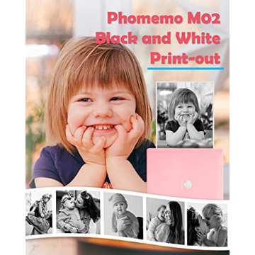 Compact Phomemo Mini Pocket Printer for Quick Easy Prints