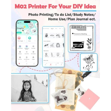 Compact Phomemo Mini Pocket Printer for Quick Easy Prints