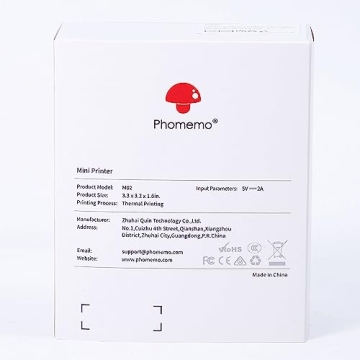 Compact Phomemo Mini Pocket Printer for Quick Easy Prints