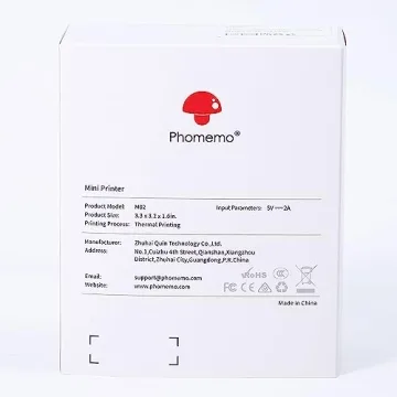 Compact Phomemo Mini Pocket Printer for Quick Easy Prints