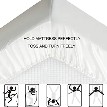 Luxurious Satin Queen Bed Sheets Set for Comfortable Sleep