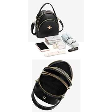 Stylish NUWA Mini Backpack Purse for Young Women