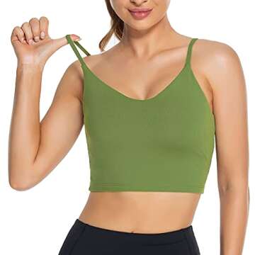 Lemedy Padded Sports Bra for Women - Fitness & Yoga Wear
