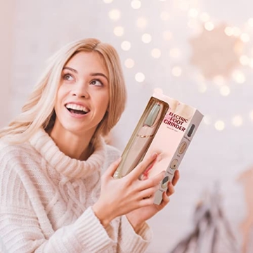 Electric Pedicure Tool Set with Rechargeable Foot Care