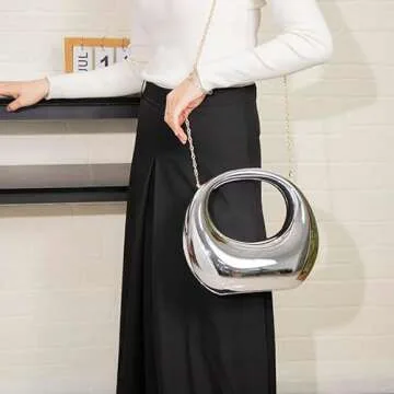 Stylish AZURAOKEY Acrylic Evening Clutch for Women