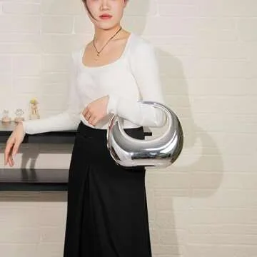 Stylish AZURAOKEY Acrylic Evening Clutch for Women