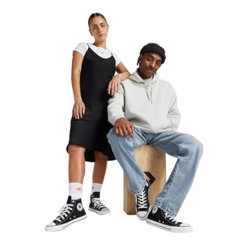 Converse Women's Chuck Taylor All Star Lift High Top Sneakers, Black/White/White, 7 Medium US