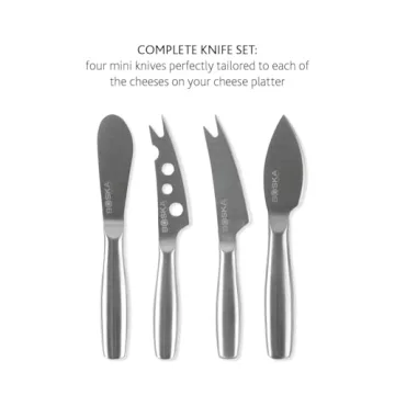 BOSKA Stainless Steel Cheese Knife Set - Mini Copenhagen Set