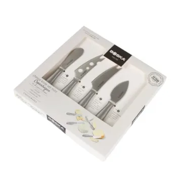 BOSKA Stainless Steel Cheese Knife Set - Mini Copenhagen Set