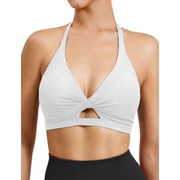 VOYJOY Versatile Sports Bra: Stylish Comfort for All-Day Wear