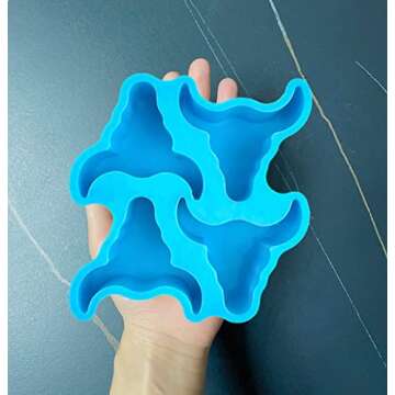 Silicone Bull Skull Molds - 12 pc DIY Kit for Car Freshies
