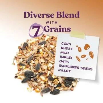 Manna Pro 7-Grain Ultimate Chicken Scratch - Scratch Grain Treat for Chickens and Other Birds - Non-GMO Natural Ingredients - 10 lbs