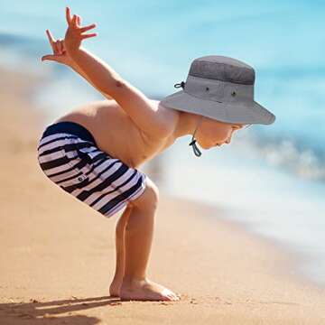 Fynnsure Baby Sun Hat UPF 50+ Adjustable Toddler Hat