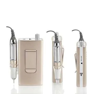 Miss Sweet Portable Nail Drill Machine Sweet Gold Rechargeable Electric