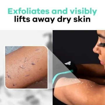 Dermasuri Exfoliating Mitt - Korean Body Scrubber for Soft Skin