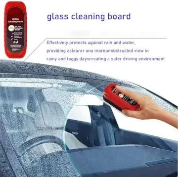 Wakbalxc Glass Cleaning Board for Windshield Clarity
