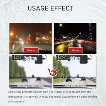 Wakbalxc Glass Cleaning Board for Windshield Clarity