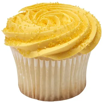 DecoPac Yellow Sanding Sugar for Cakes and Cookies