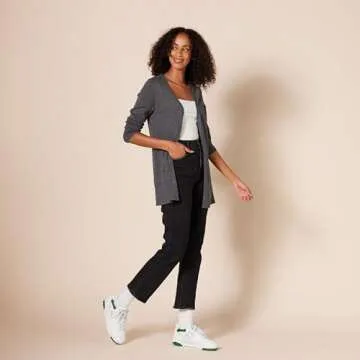 Amazon Essentials Women's Plus Size Lightweight Open-Front Cardigan Sweater