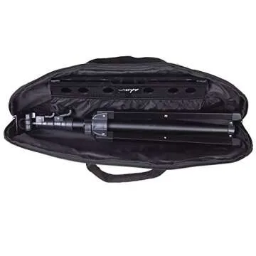 ADM Foldable Extra Light Large Music Stand, Black