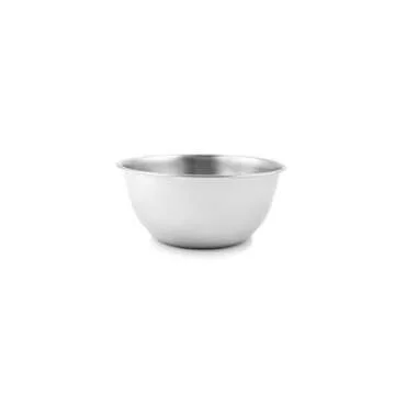 Fox Run Brands 2.75-Quart Stainless Steel Mixing Bowl, 9 x 9 x 4 inches, Metallic