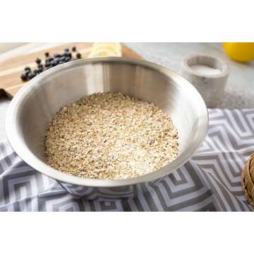 Fox Run Brands 2.75-Quart Stainless Steel Mixing Bowl, 9 x 9 x 4 inches, Metallic