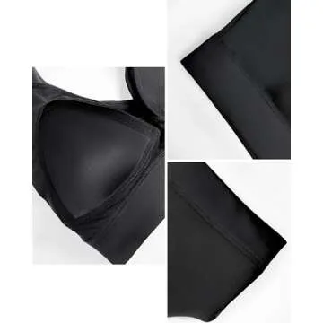 Luvrobes Wireless Medium Impact Sports Bra for Women